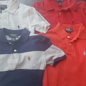 Boys size 8 Ralph Lauren shirts - Lot of 4